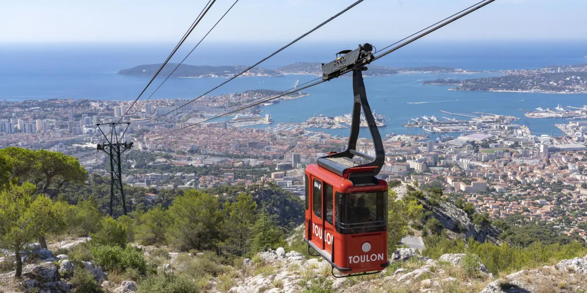 Téléphérique Mont Faron à Toulon