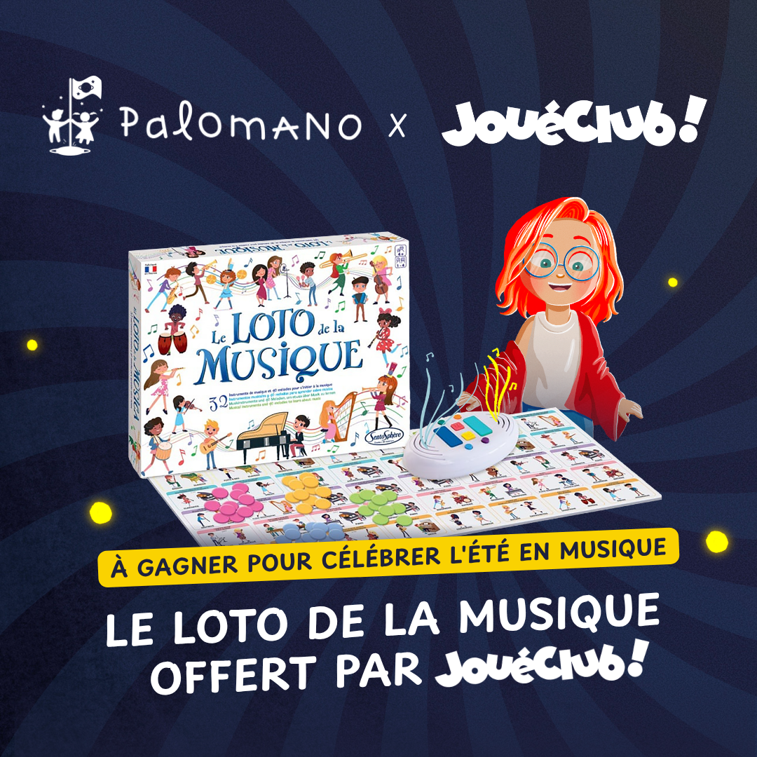 Palomano x Jouéclub – Lot Loto de la musique 26