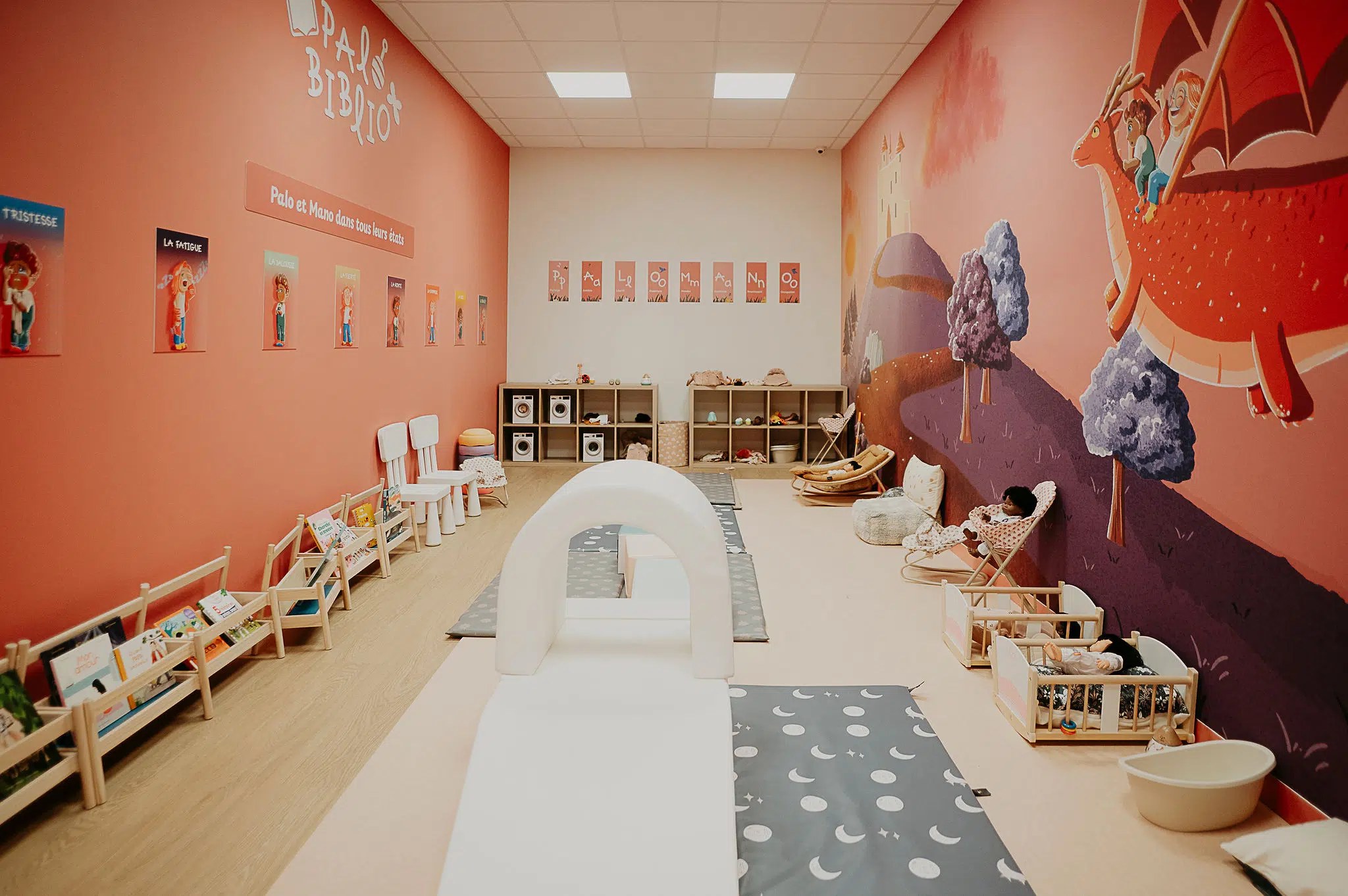 Des espaces pour petits et grands